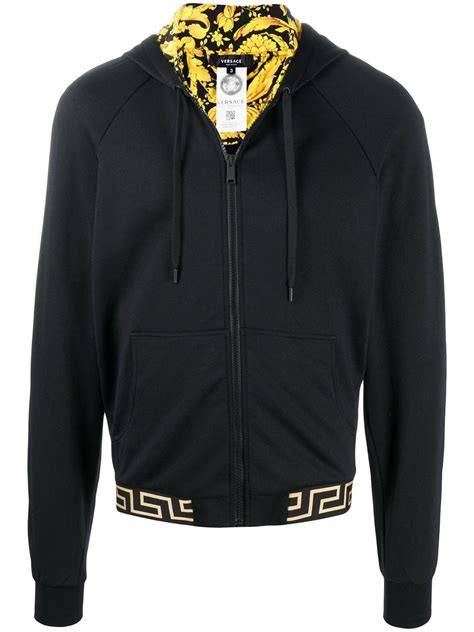 versace supreme hoodie|versace zip up hoodie.